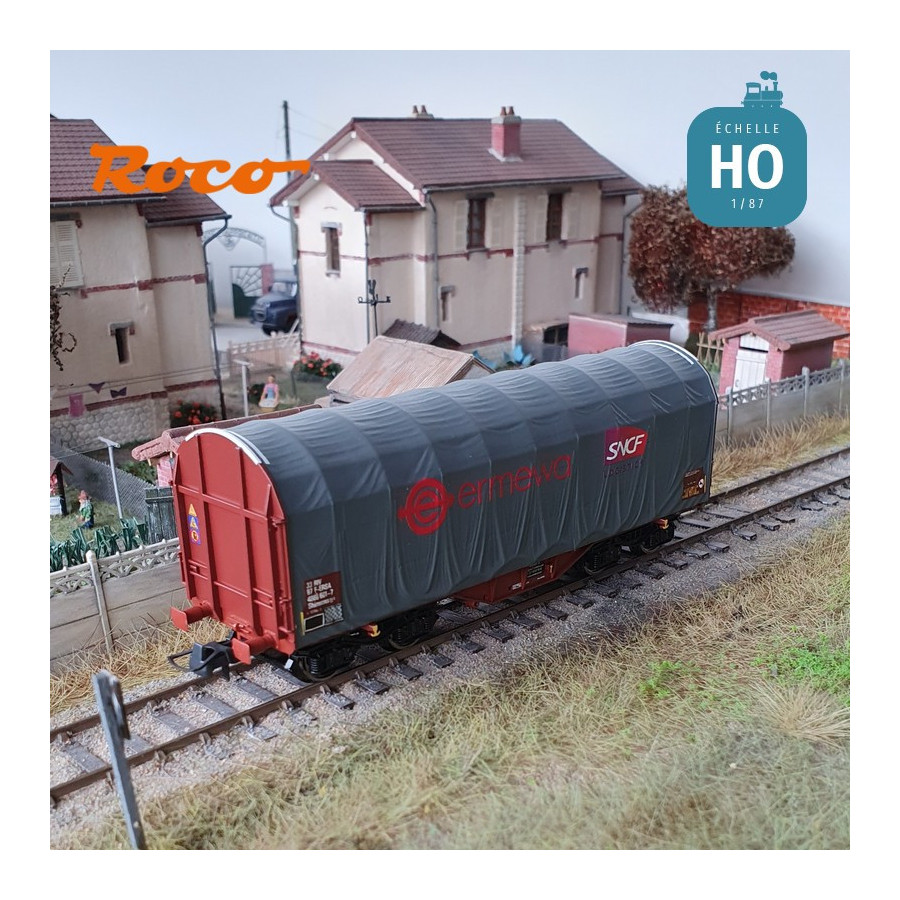 Wagon B Ch Bogies Ermewa Sncf Logistics Ep Vi Ho Roco