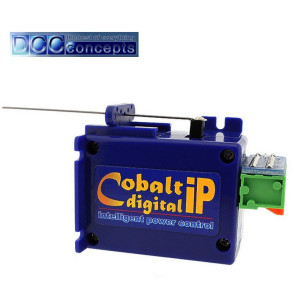 Moteur d'aiguillage Cobalt iP Digital DCCconcepts DCP-CB1DiP  - Maketis