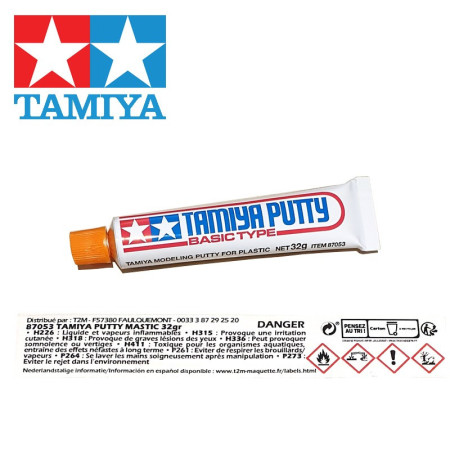 Mastic, Putty, Basic - TAMIYA 87053
