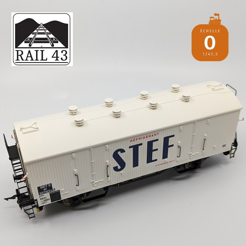 STEF refrigerated wagon white roof SNCF Ep III O Rail 43 433003 - Maketis