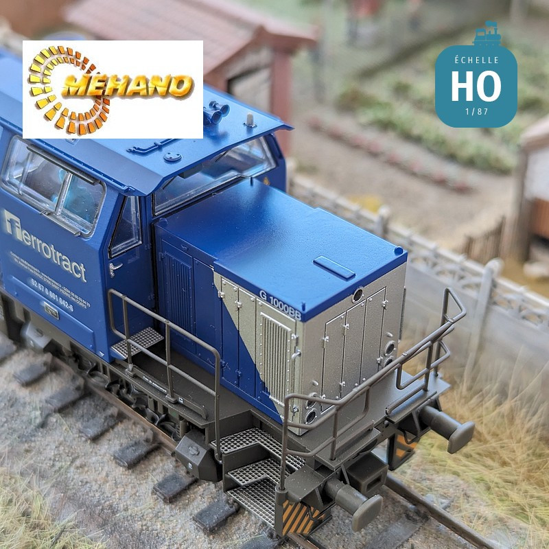 Locomotive diesel G1000 Ferrotract n°042 Ep VI Digital son HO Mehano 90577