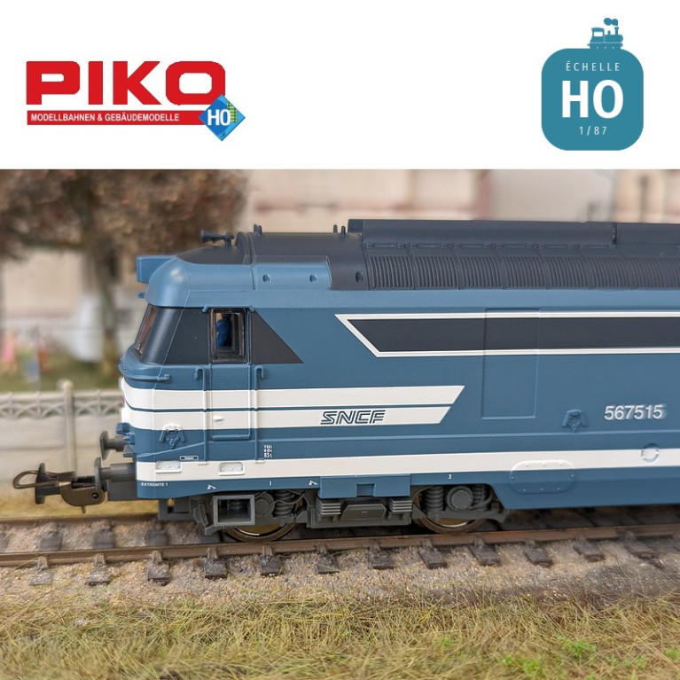 Diesellokomotive BB 67400 SNCF Ep IV/V Analog HO Piko P95176 - Maketis