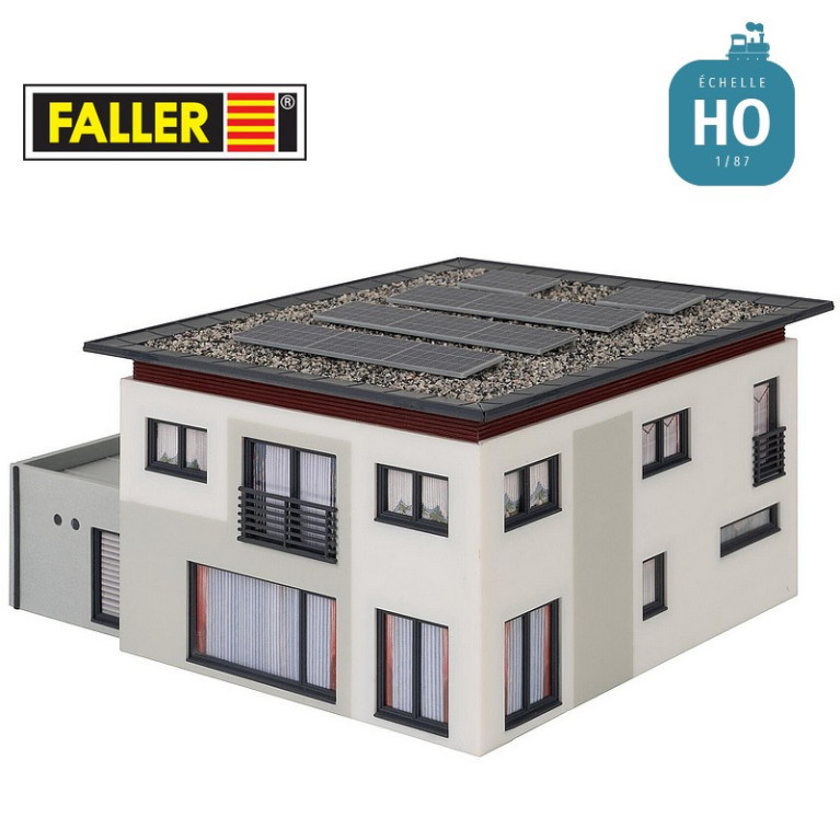 Habitation moderne WeberHaus Villa HO Faller 130638 - Maketis