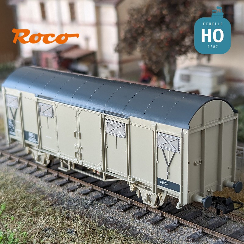 Gos SNCF type boxcar Ep V HO Roco 76604 - Maketis