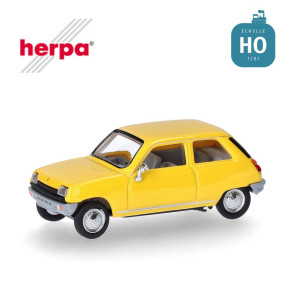 Voiture Renault R5 jaune HO Herpa 024457-002 - Maketis