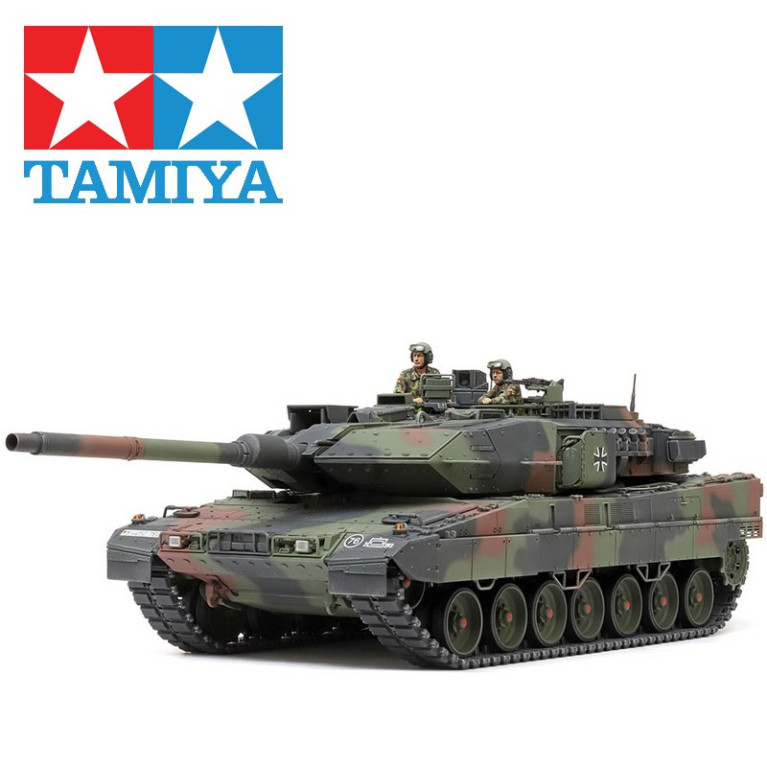 Char d'assaut allemand Leopard 2 A7V 1/35 Tamiya 35387 - Maketis