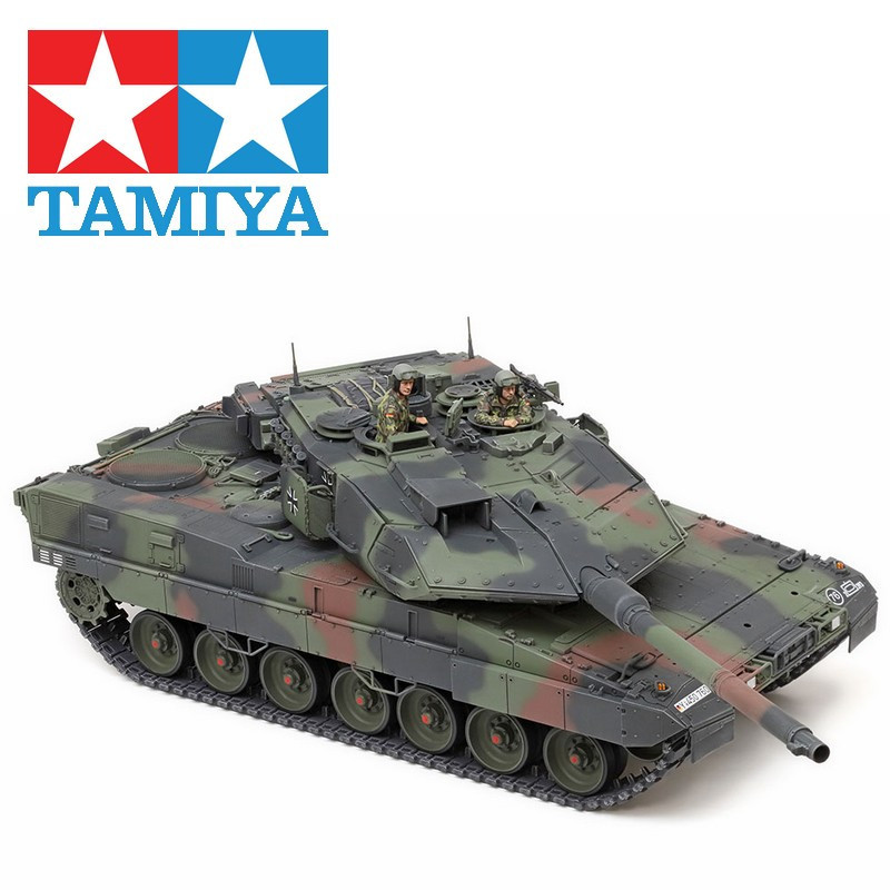 Char d'assaut allemand Leopard 2 A7V 1/35 Tamiya 35387 - Maketis