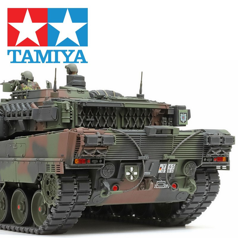 Char d'assaut allemand Leopard 2 A7V 1/35 Tamiya 35387 - Maketis