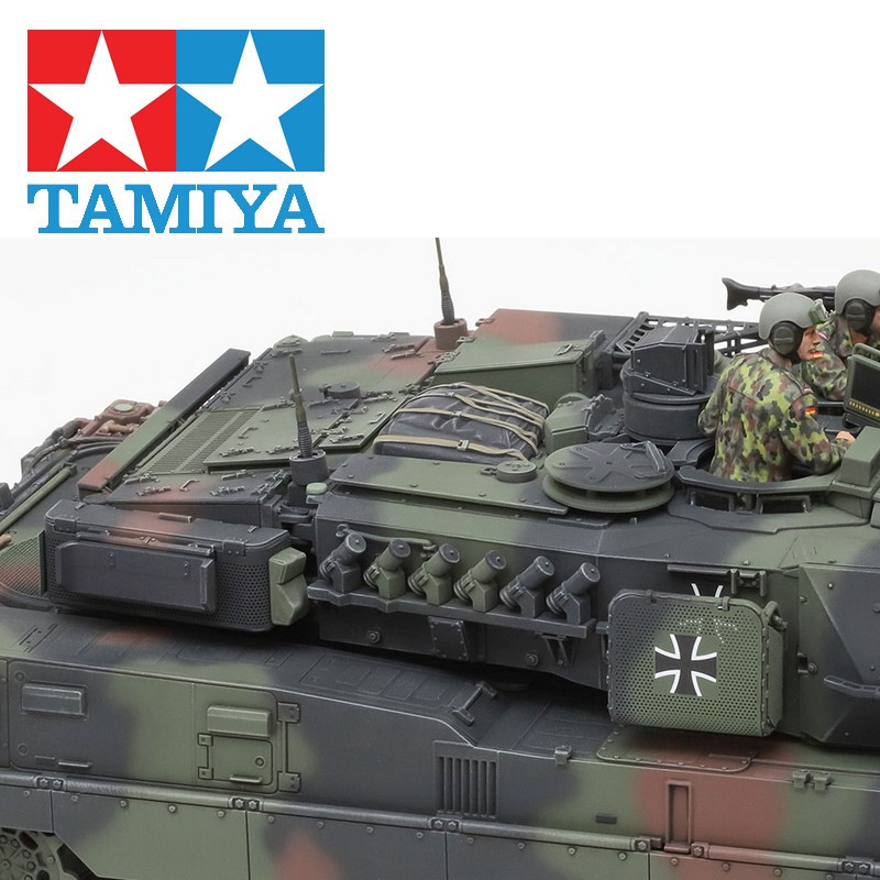 Char d'assaut allemand Leopard 2 A7V 1/35 Tamiya 35387 - Maketis