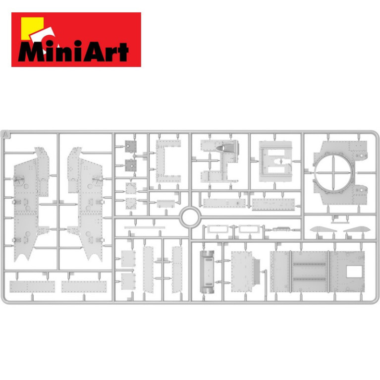 Char américain M3 Stuart Initial Production Interior kit WWII 1/35 MiniArt 35401 - Maketis