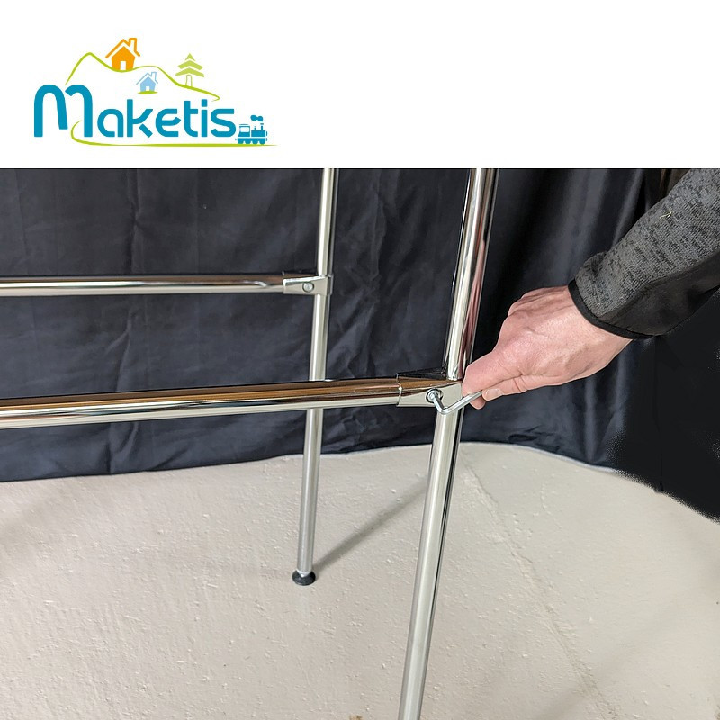 Module inférieur 118x59cm en 2 pièces pour Easy Module Maketis MOD50200 - Maketis