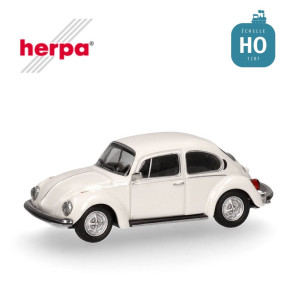 Voiture VW Coccinelle 1303 blanche HO Herpa 421096