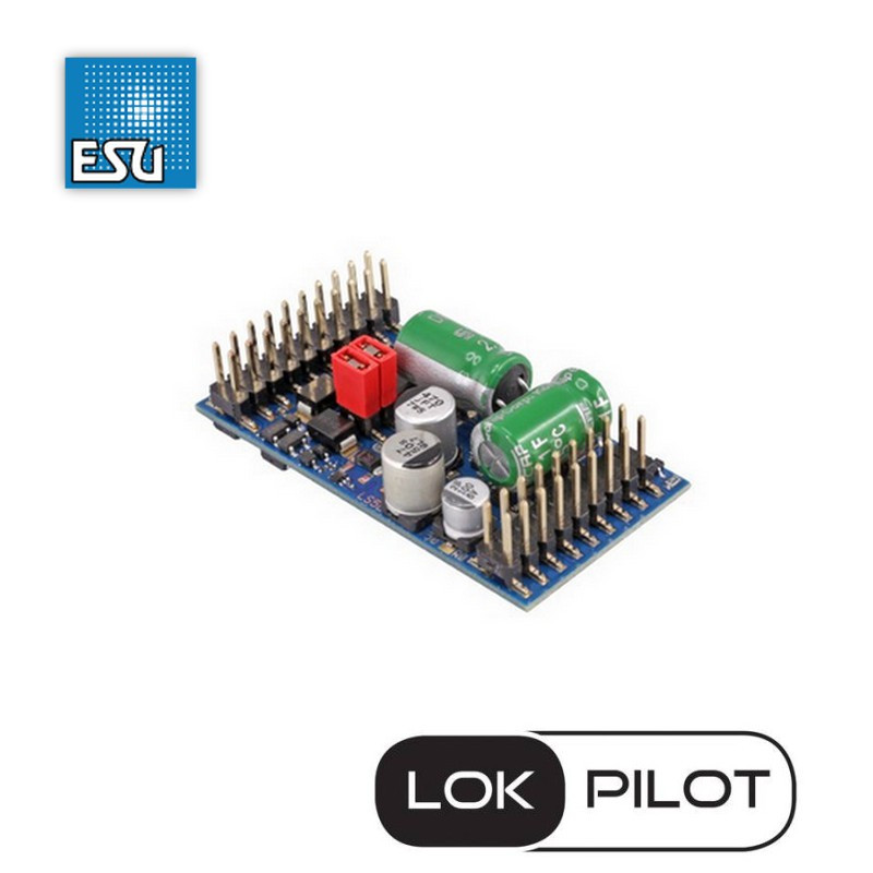 Décodeur LokPilot V5.0 L DCC échelle O,G et 1 ESU 59325 - Maketis