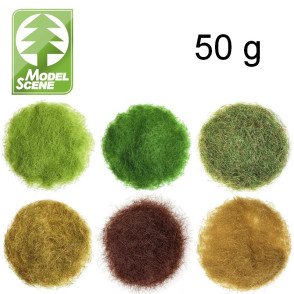 Grass-Flock 6.5 mm 50g Model Scene 006 