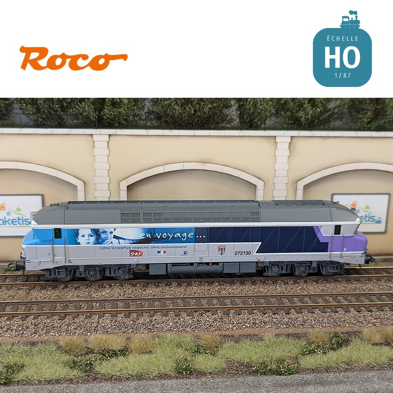 CC 72130 SNCF Ep V-VI Digital Son HO Roco diesel locomotive 7310027 - Maketis