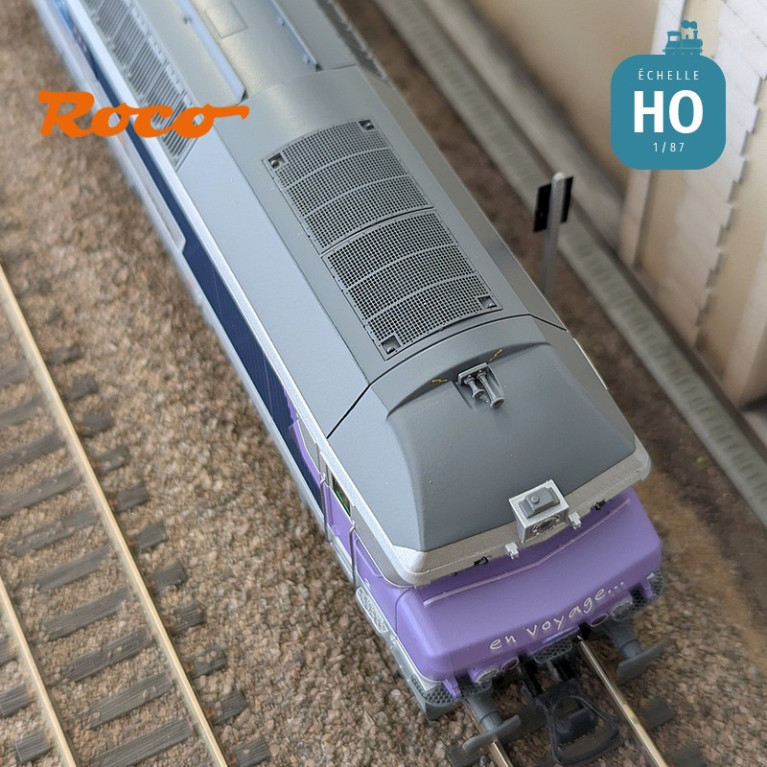 CC 72130 SNCF Ep V-VI Digital Son HO Roco diesel locomotive 7310027 - Maketis