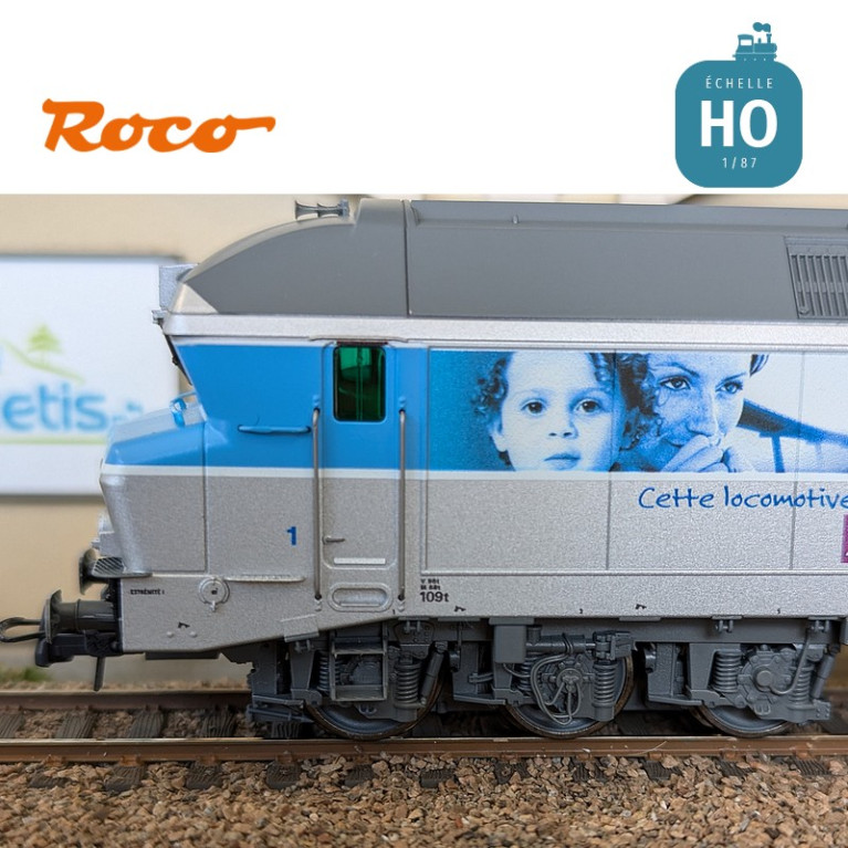 CC 72130 SNCF Ep V-VI Digital Son HO Roco diesel locomotive 7310027 - Maketis