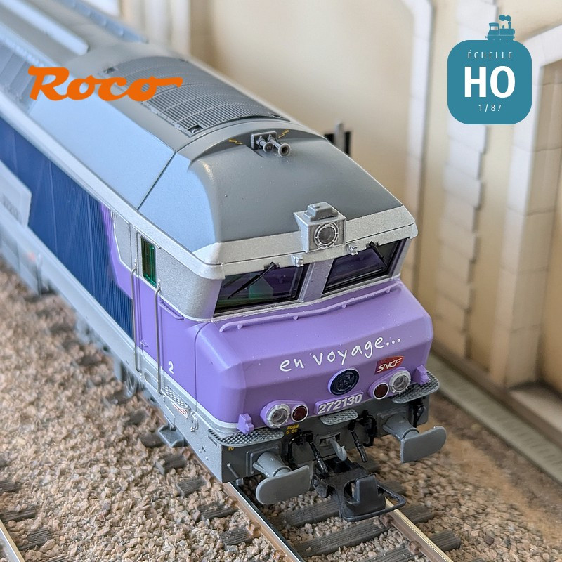 CC 72130 SNCF Ep V-VI Digital Son HO Roco diesel locomotive 7310027 - Maketis