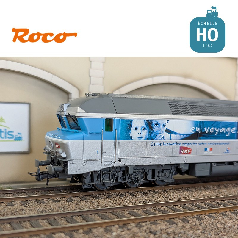 CC 72130 SNCF Ep V-VI Analog HO Roco diesel locomotive 7300027 - Maketis