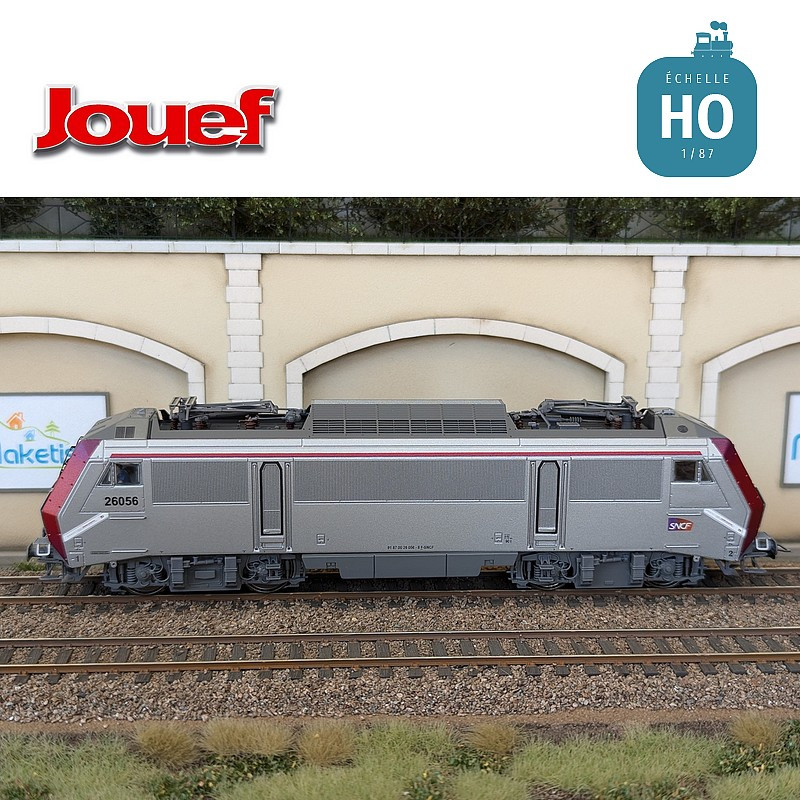 Electric locomotive BB 26056 "Technicentre Industriel Oullins" SNCF Ep VI Analog HO Jouef HJ2444 - Maketis