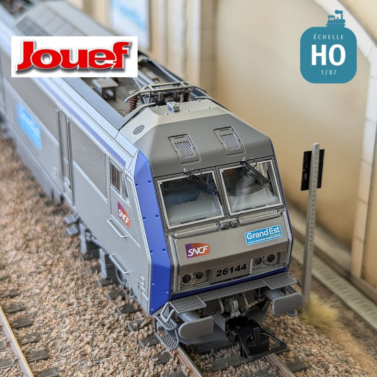 Electric locomotive BB 26144 "TER Grand Est" SNCF Ep VI Digital son HO Jouef HJ2445S - Maketis