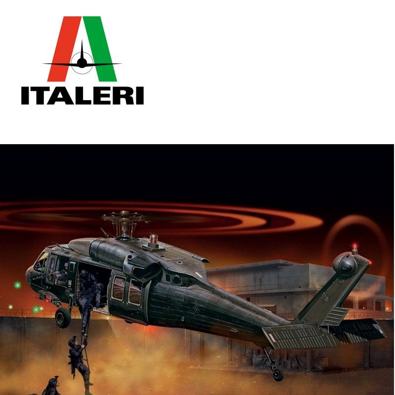 Hélicoptère UH-60 Black Hawk "Night Raid" 1/72 Italeri 1328 - Maketis