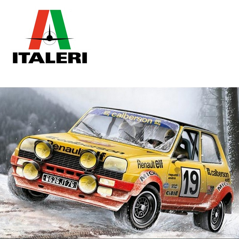 Voiture Renault 5 Alpine Rallye 1/24 ITALERI 3652