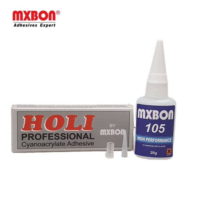 Colle cyanoacrylate. Flacon de 20ml. MXBON 105 - Maketis