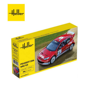 Peugeot 206 WRC'03 1/43 Heller 80113 - Maketis