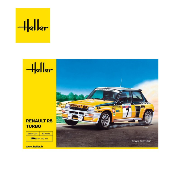 RENAULT R5 TURBO 1/24 Heller 80717