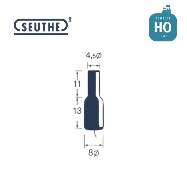 Générateur de fumée 16-22 V HO Seuthe n° 23 - Maketis