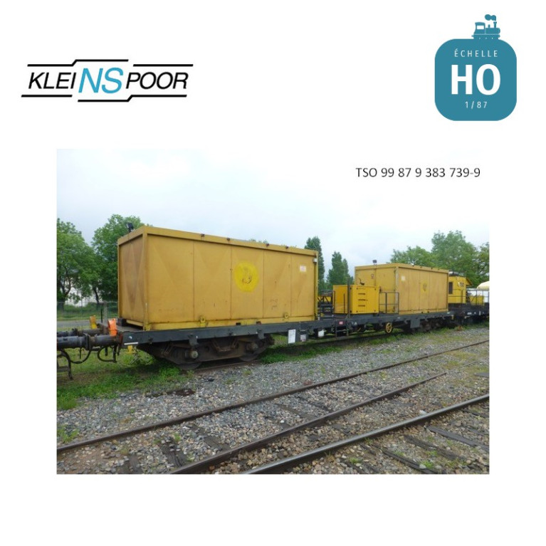 Marquages TSO HO wagons accompagnant RM 80 KS319 - Maketis