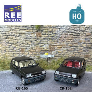 Voiture Renault R5 ALPINE Turbo 1981 - noire HO REE CB-165 - Maketis