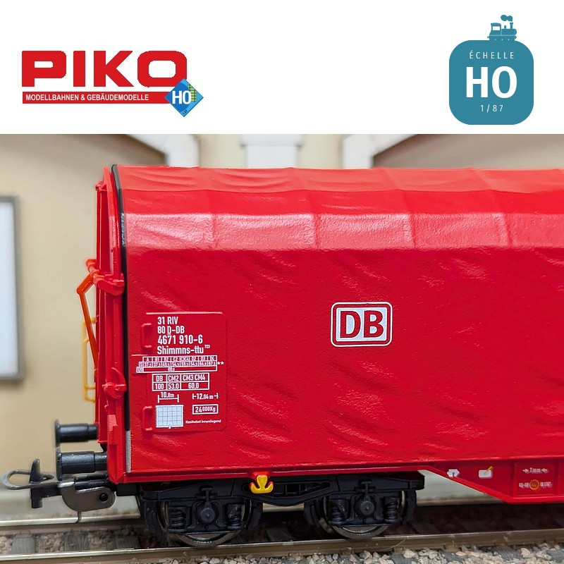 Planwagen Typ Shimmns DB AG Ep VI HO Piko 24611 - Maketis