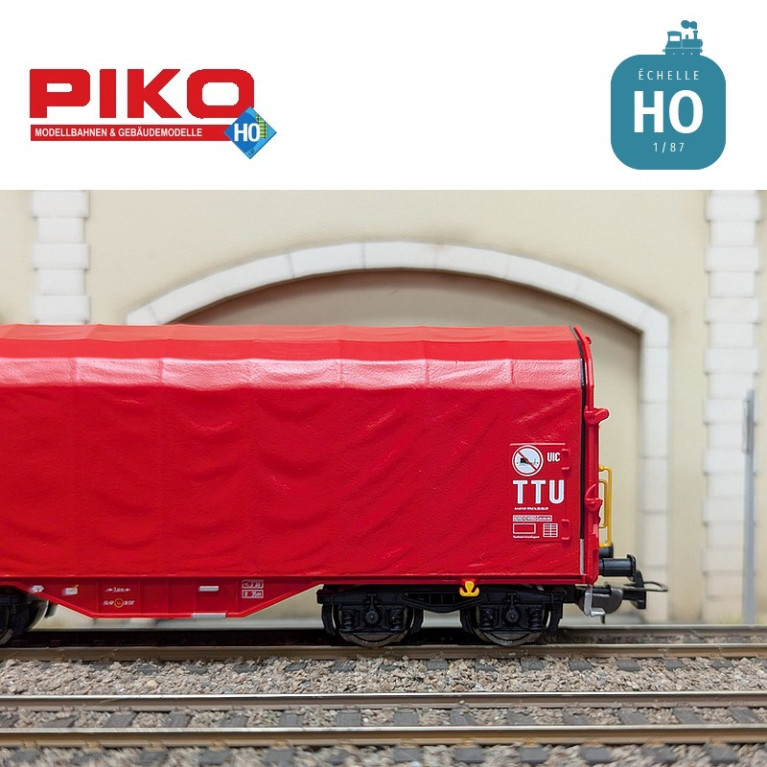 Planwagen Typ Shimmns DB AG Ep VI HO Piko 24611 - Maketis