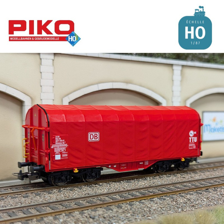 Planwagen Typ Shimmns DB AG Ep VI HO Piko 24611 - Maketis