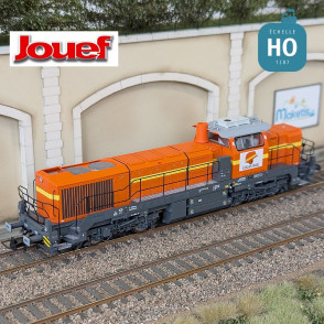 Diesellokomotive Vossloh DE 18 COLAS RAIL EP VI Digital Son HO Jouef HJ2440S - Maketis