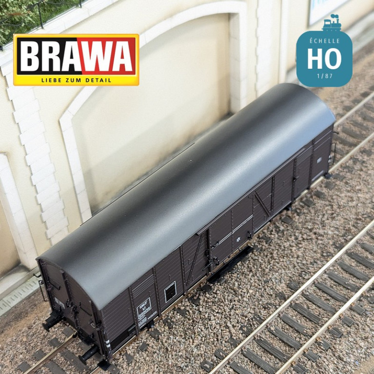 Wagon couvert type IJ SNCF Ep III HO Brawa 50495 - Maketis