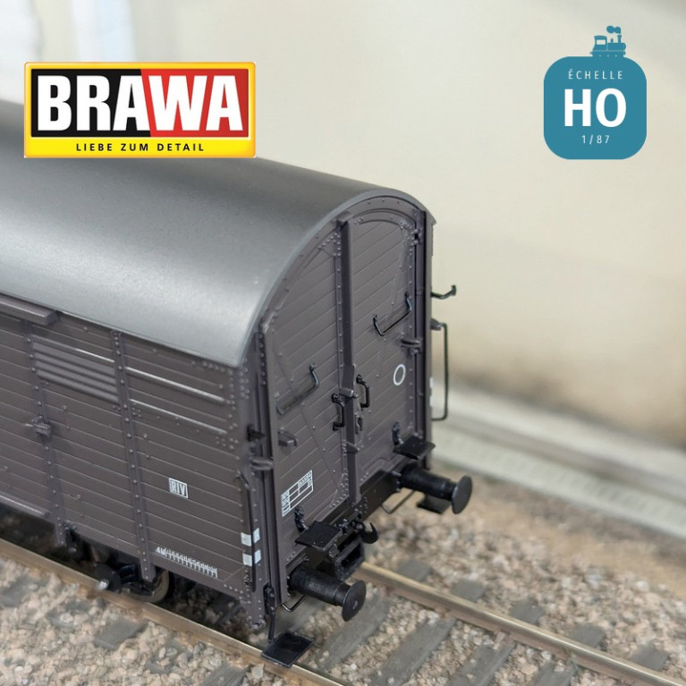 Wagon couvert type IJ SNCF Ep III HO Brawa 50495 - Maketis