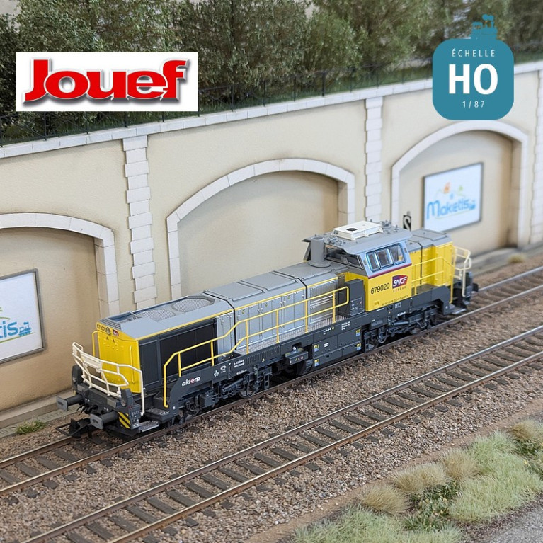 Diesellokomotive Vossloh DE 18 Akiem/SNCF Réseau EP VI Analog HO Jouef HJ2439 - Maketis