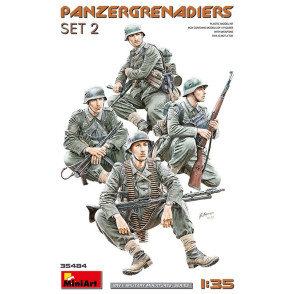 Panzergrenadiers Set 2 WWII 1/35 MiniArt 35484 - Maketis